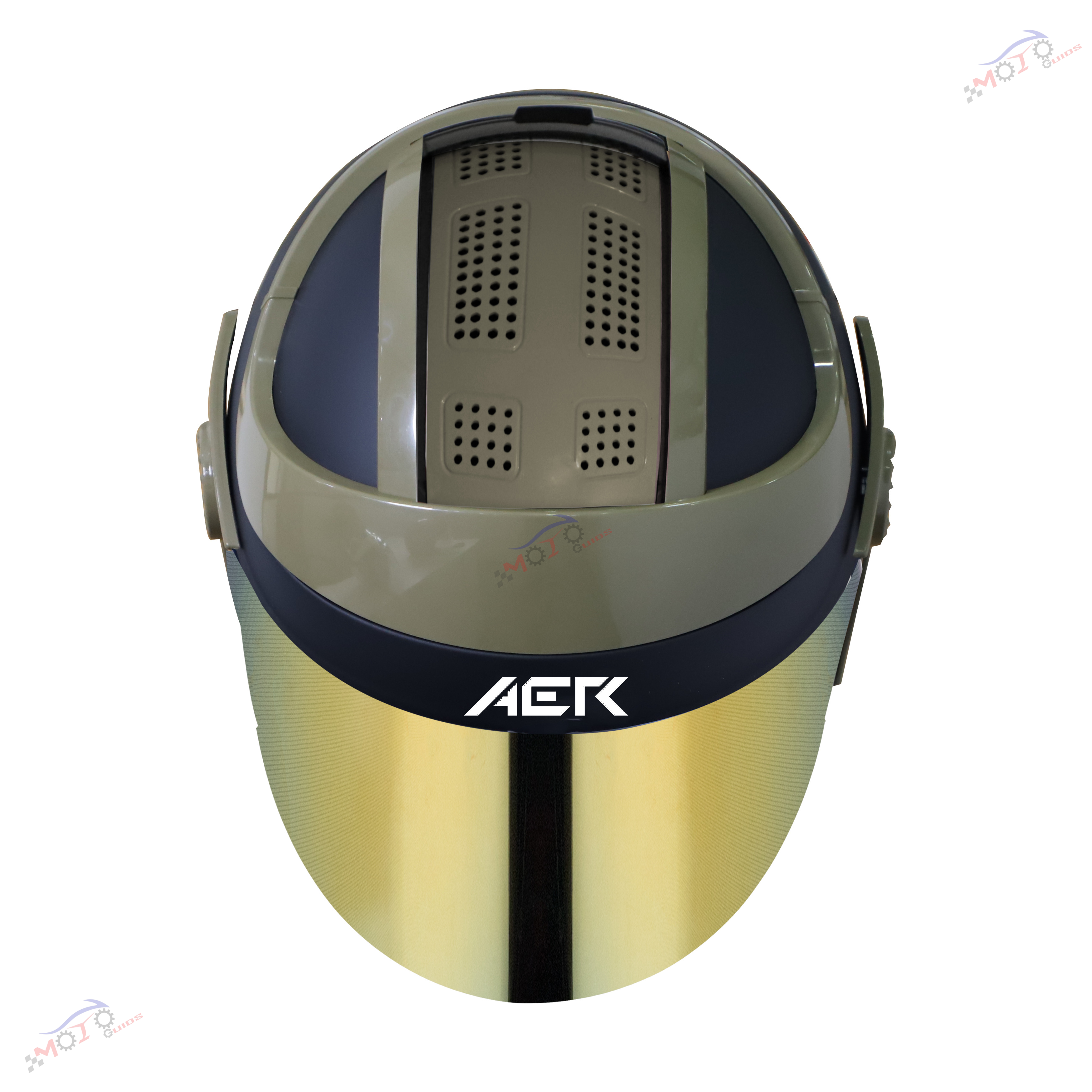 SB-29 AER (FITTED WITH CLEAR VISOR WITH EXTRA CHROME GOLD VISOR FREE)